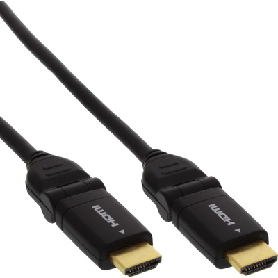 InLine 17055W HDMI кабел 0, 5 м HDMI тип A (стандартен) Черен (17055W)