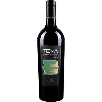Cantolio Primitivo Di Manduria ‘TEMA‘ Riserva DOP 2017 15% 0,75 l (holá láhev)
