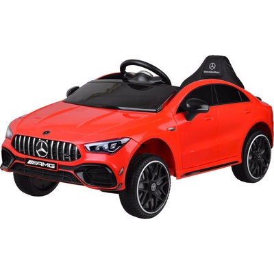 Mamido Elektrické autíčko Mercedes CLA 45s AMG 4x4 červená