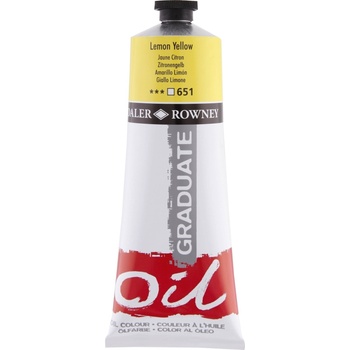 Daler Rowney Graduate Маслена боя Lemon Yellow 200 ml 1 бр (117200651)