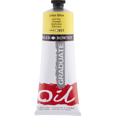 Daler Rowney Graduate Маслена боя Lemon Yellow 200 ml 1 бр (117200651)