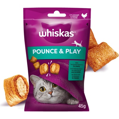 Whiskas Energy and Vitality s kuracím mäsom 45 g
