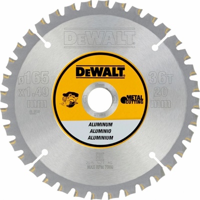 DeWalt DT1911 Pilový kotouč na hliník 165x20 mm (36 zubů)