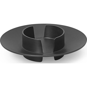 ferm LIVING Свещник за класическа свещ Block черно-месингов (1104267455)