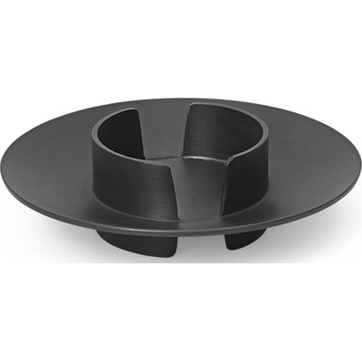 ferm LIVING Свещник за класическа свещ Block черно-месингов (1104267455)