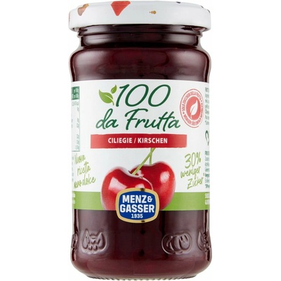 Menz&Gasser čerešňový džem bez cukru 240 g