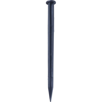 Hřeb plastový černý 1ks 25cm průměr 15mm