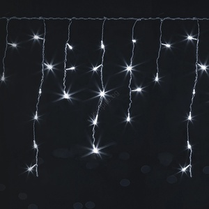 Brilagi - LED външен гирлянд 200xLED/8 функции 13x0, 6m IP44 студено бяло (BG2455)