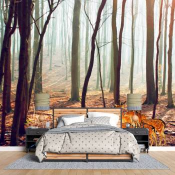 Image 1 of Art Gift Decor Фототапет Елени в гората