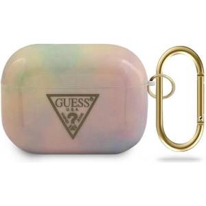 Guess Калъф Guess Tie & Dye Collection за AirPods Pro, розов GUE000844 (3700740485620)