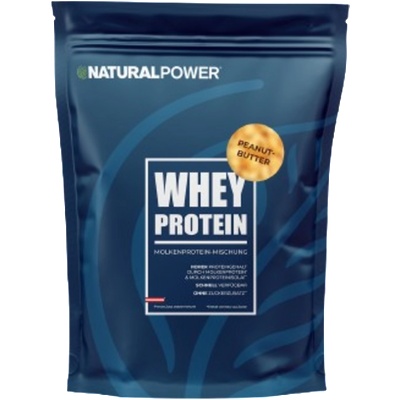 Natural Power Whey Protein 1000 g - Peanut Butter