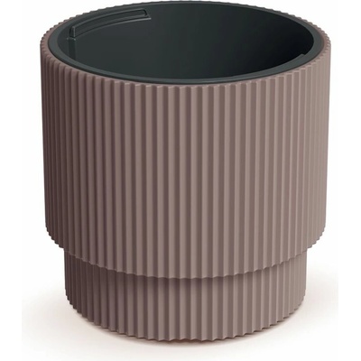 Prosperplast Kvetináč MILLY s vložkou 39,5 cm marsala