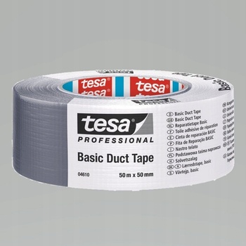 Tesa textilná 50 mm x 50 m strieborná