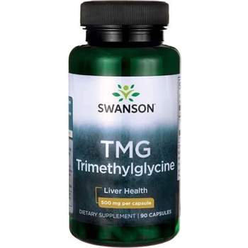 Swanson TMG Trimethylglycine, 500 mg, 90 капсули, Swanson (SWU466)
