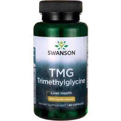 Swanson TMG Trimethylglycine, 500 mg, 90 капсули, Swanson (SWU466)
