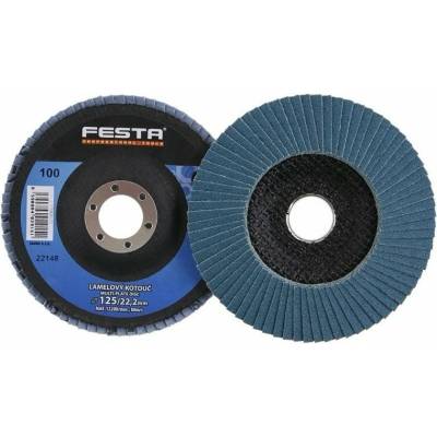 Festa Kotouč lamelový brusný 125 x 22,23 mm 100 122148