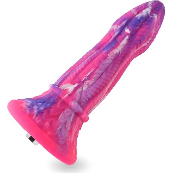 Image 1 of HISMITH HSA106 Orochi Monster Dildo Kliclok 10.3" Pink-Purple