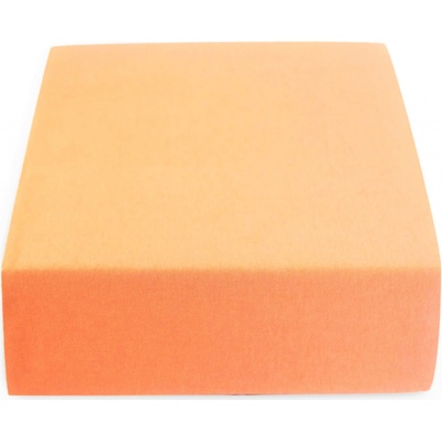 Textilomanie Jersey prostěradlo meruňkové 60x120