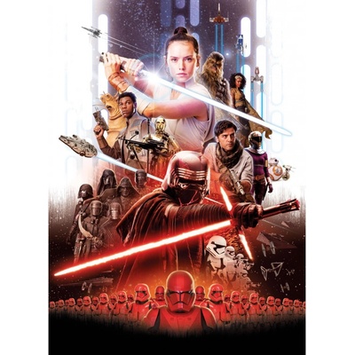 Komar Papírová fototapeta Star Wars EP9 Movie Poster Rey rozměry 184 x 254 cm