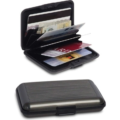 Fabrizio Pouzdro RFID Aluminium 10377-1700 antracitová – Zboží Živě