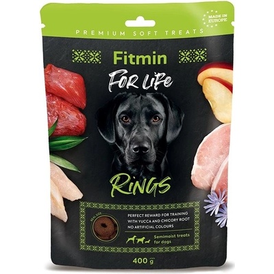 FITMIN DOG FOR LIFE RINGS 400 g
