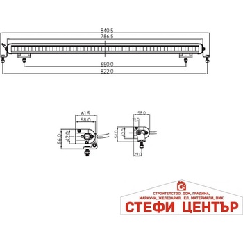 Image 1 of Paolo Лед бар 135w 31" 12-24v (63597)