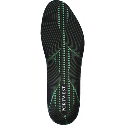 PORTWEST CUSHION & ARCH SUPPORT FC82 černá/zelená