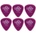 Dunlop 41R 1.14 Delrin 500 Standard 6 Перце за китара (41R114-6PACK-SET)