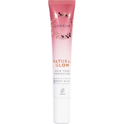 Lumene Natural Glow Skin Tone Perfector krémová lícenka 4 Berry Blush 20 ml