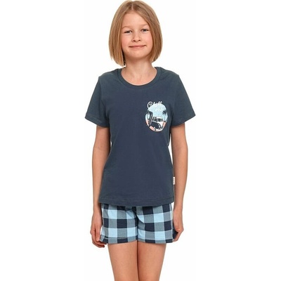 Detské pyžamo Bil chill out modré