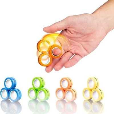 White Label Магнитни пръстени за трикове с пръсти, комплект от 3 пръстена (566)