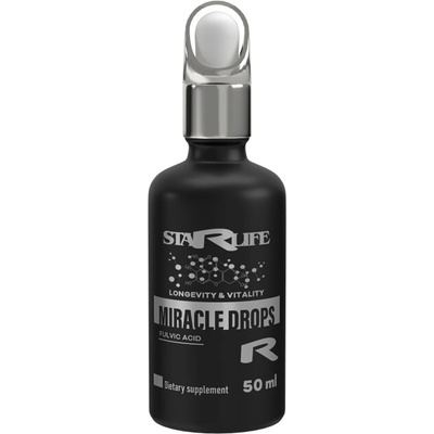 Starlife MIRACLE DROPS pre podporu detoxikácie, rovnováhy pH a vitality organizmu 50 ml