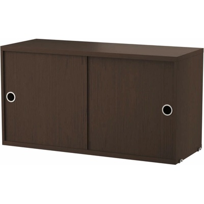 String String Cabinet With Sliding Doors 78 x 30