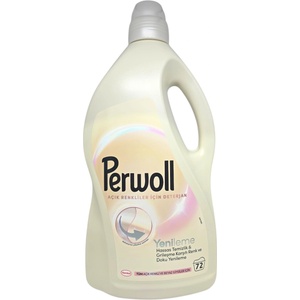 Perwoll , перилен препарат за светли дрехи, Renew & Care, 72 пранета