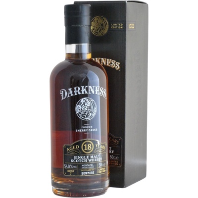 Darkness Bowmore Moscatel Cask Finish 18y 54,9% 0,5 l (karton)