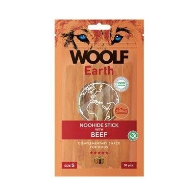 WOOLF Earth poh. NooHide S Sticks with Beef 90 g