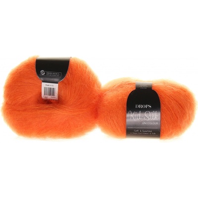 Drops Kid-Silk 49 oranžová