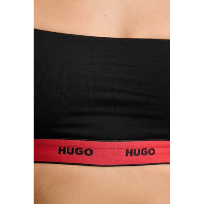 HUGO сутиен тип бралет от памук с еластан twin bralette design (50545712)