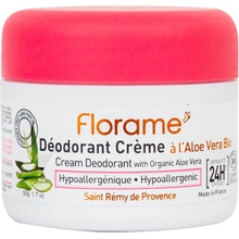 Florame dezodorant krémový 24h hypoalergénny s aloe vera 50 g