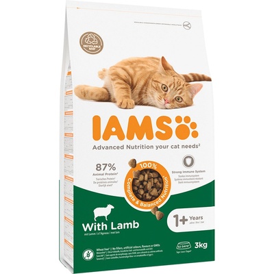 IAMS Advanced Nutrition Adult Cat s jehněčím 3 kg