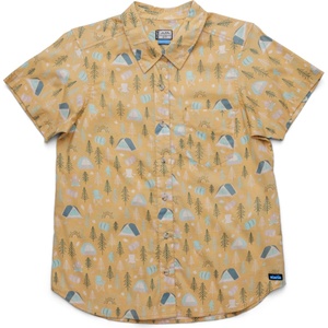 KAVU Дамска риза с копчета KAVU Women's Girl Party Shirt - Camp Vibes (133-1444-0113)