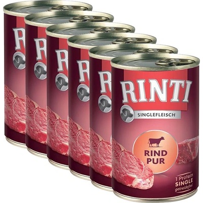 RINTI Консерва RINTI SENSIBLE PUR, говеждо - 6 x 400г