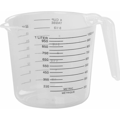 MagicHome Odmerka MagicHome, 1000 ml, s výlevkou, plastová