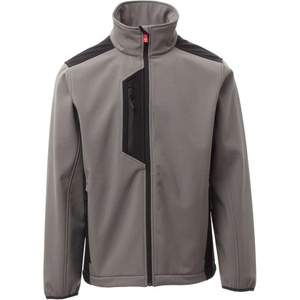 PAYPER galway s00549-p11 / Мъжко софтшел яке в два цвята - опушено/черно 4xl (s00549p114130104xl)