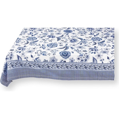 Pip Studio Royal Regal Flower Blue ubrus modrý 160x260cm