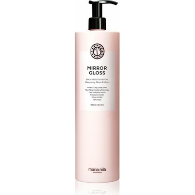 Maria Nila Mirror Gloss Shampoo vyživujúci šampón na lesk a hebkosť vlasov 1000 ml
