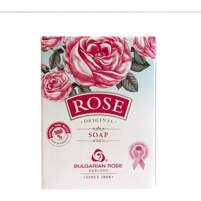 Bulgarian Rose Karlovo mydlo s prírodným ružovým olejom 100 g