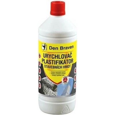 Urychlovač a plastifikátor stavebních hmot Den Braven – 1 l