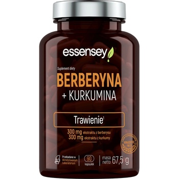 Essensey Berberine + Curcumin 300 mg 90 kapsúl