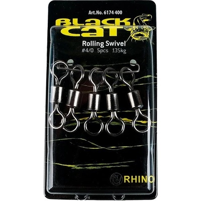 Black Cat Rolling Swivel veľ.4 135 kg 5 ks